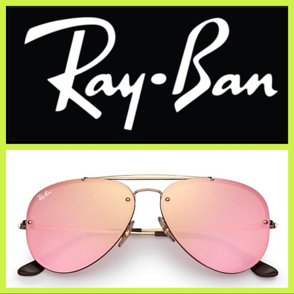 Ray-Ban Blaze Gold / Pink Aviators